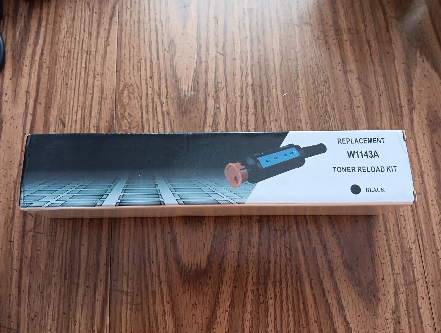 Replacement Toner W1143A Reload Kit Black NIB