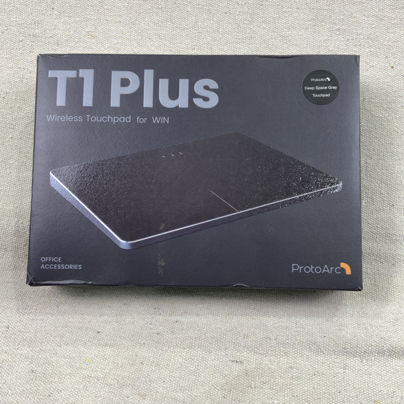 ProtoArc Bluetooth T1 Plus Trackpad for Windows 10/11 High-Precision Black
