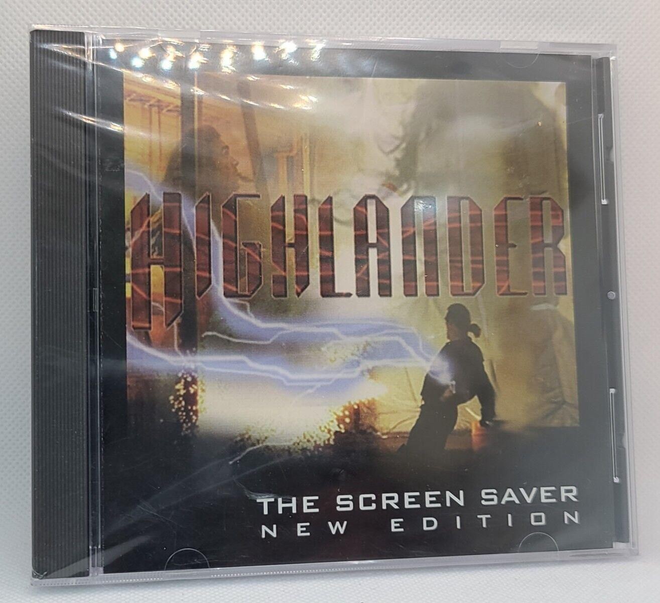 Highlander The Screen Saver New Edition CD-ROM 1997 PC Mac Sci-Fi NEW SEALED RAR