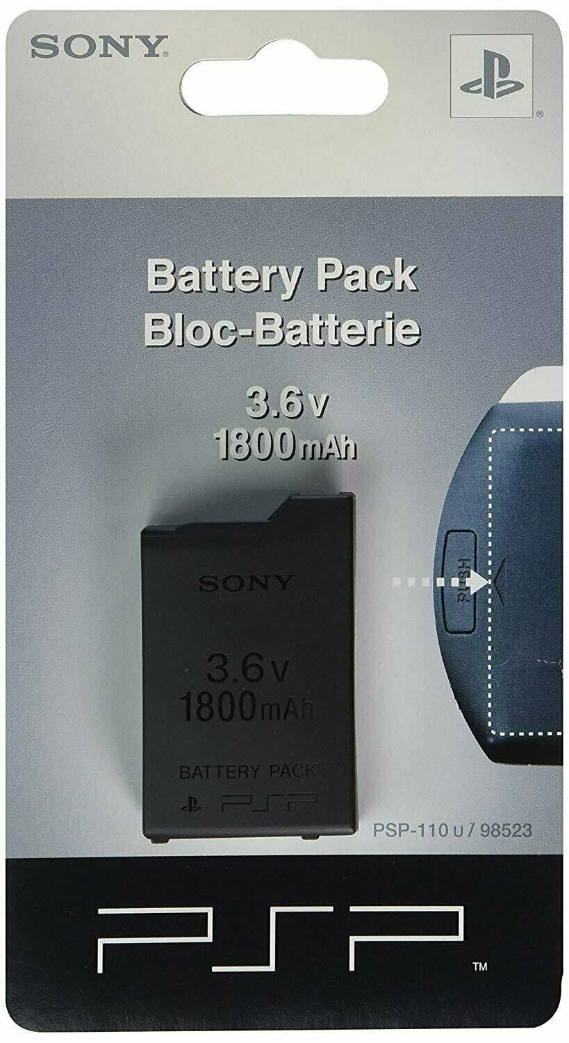 Rechargeable Battery for Sony PSP-110 PSP-1001 PSP 1000 Fat New 3.6V 1800mAh