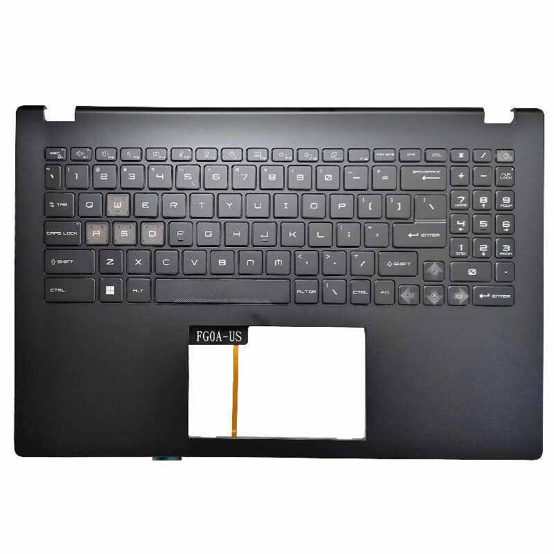 Laptop NEW For MSI Modern 15 B12M MS-15H1 US Keyboard Palmrest Cover