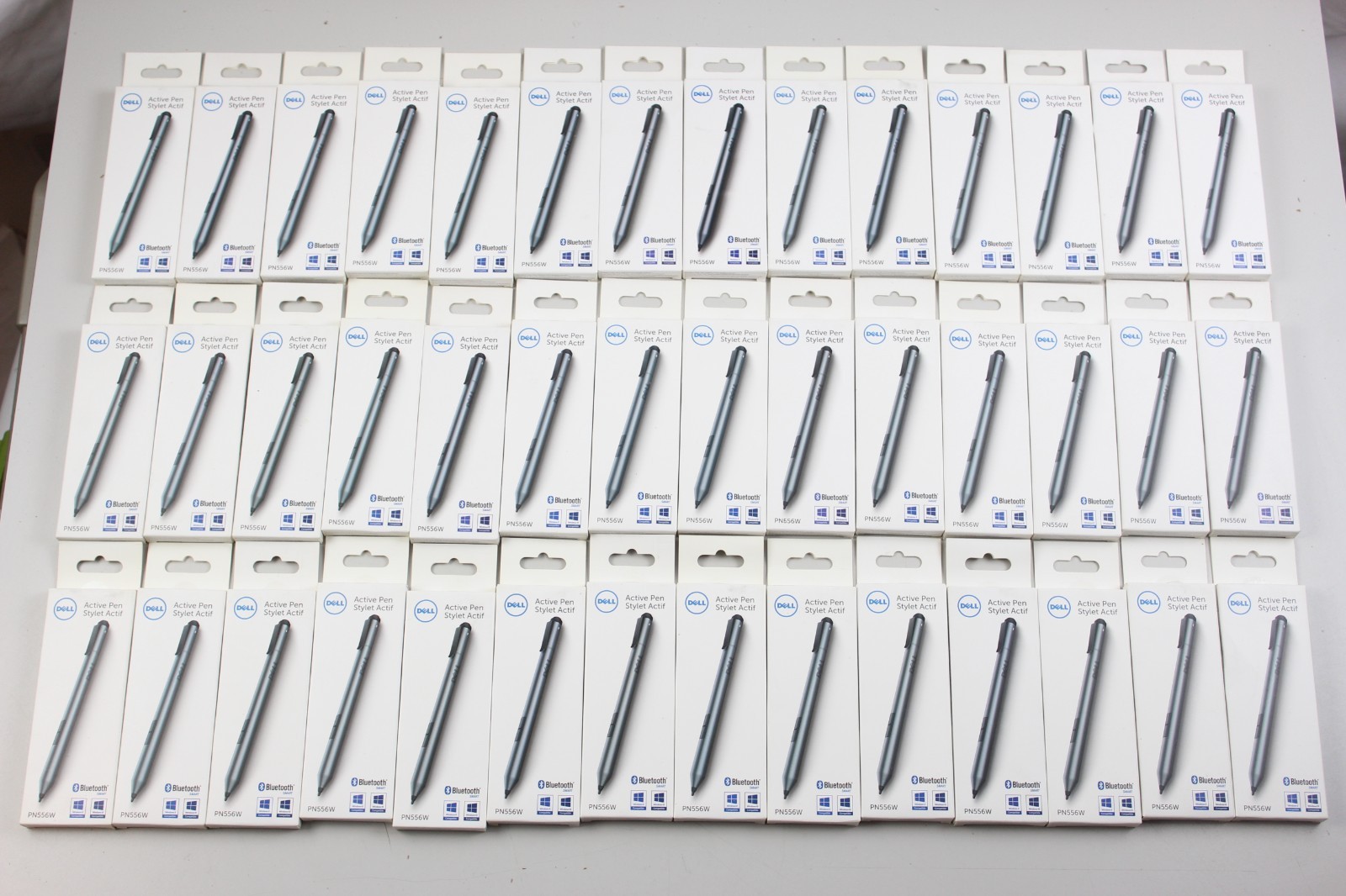 Lot of 42 Dell PN556W Bluetooth Active Stylus Pens Windows 8 & 10 New