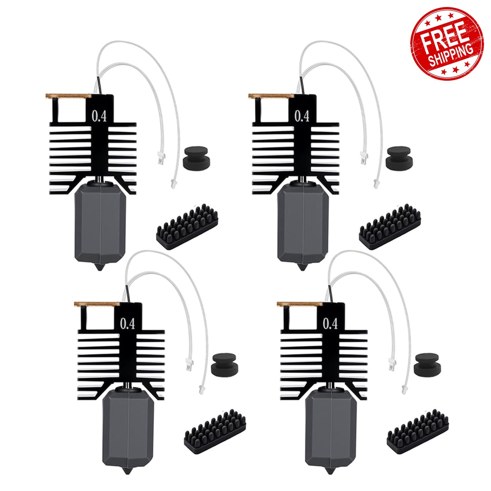 UniTak3D 4PCS 0.4mm Hotend for Snapmaker U1 Snapmaker U1