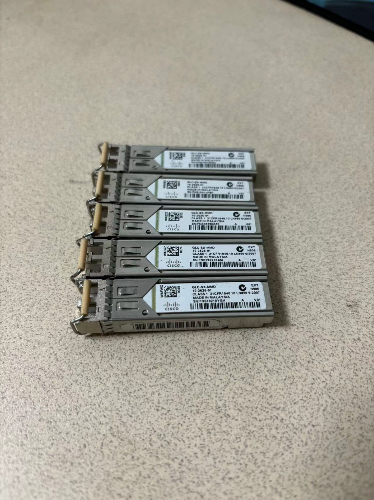 LOT 100 Cisco original GLC-SX-MMD   850NM 1000Base module  fast shipping