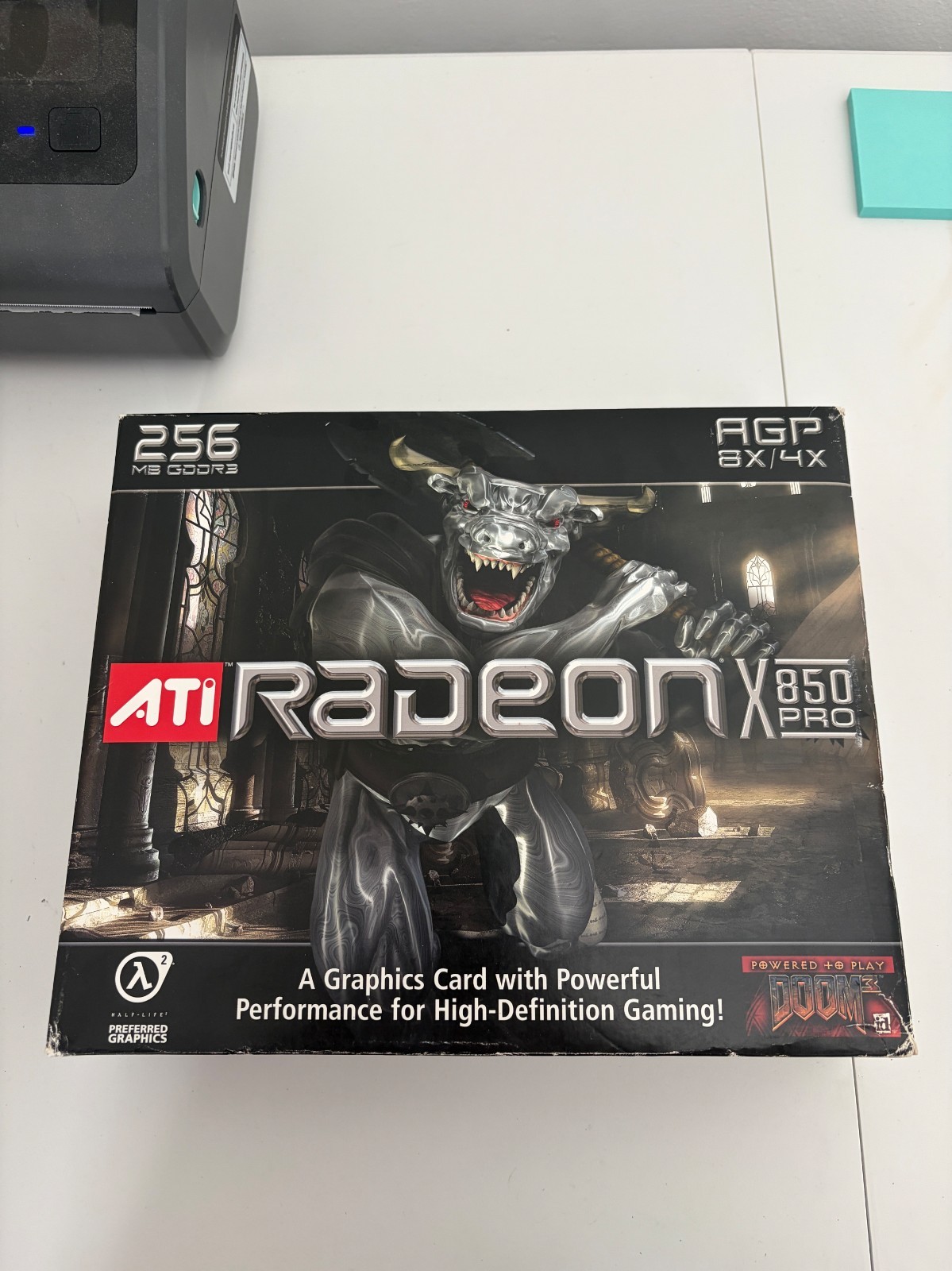 ATI Radeon X850 PRO 256MB AGP GPU - POWERED TO PLAY DOOM 3 - UNTESTED