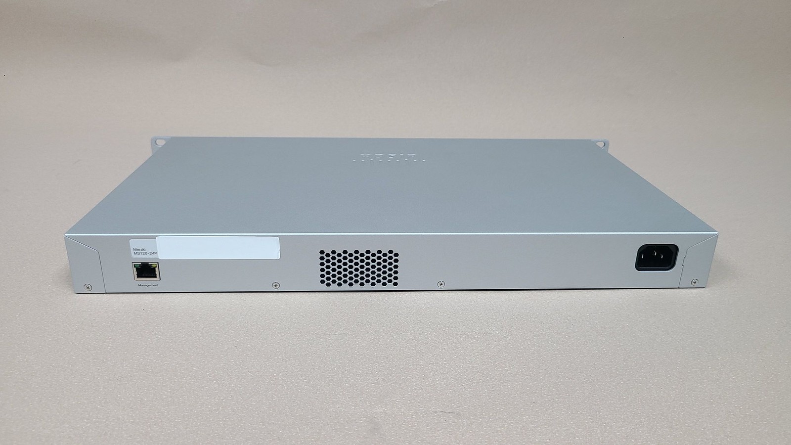 Cisco Meraki MS120-24P-HW 24-Port Gigabit Cloud Managed PoE Switch PN:600-115020