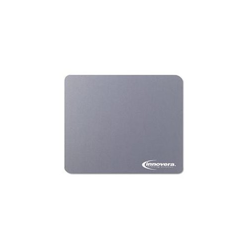 Innovera 52449 Natural Rubber Mouse Pad, Gray