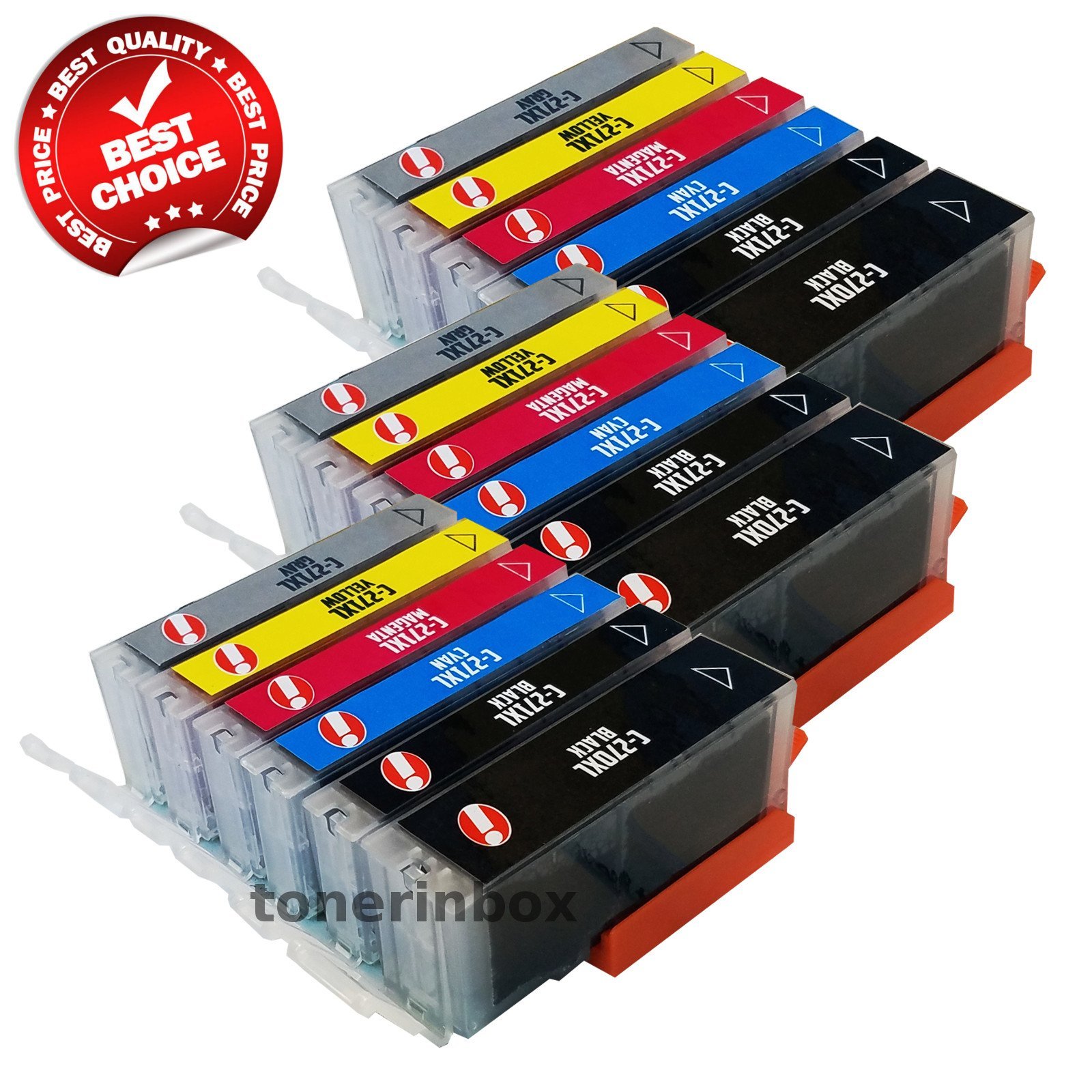 18pk New Ink Cartridge For Canon PGI-270XL CLI-271XL PIXMA MG7720 TS8020 TS9020
