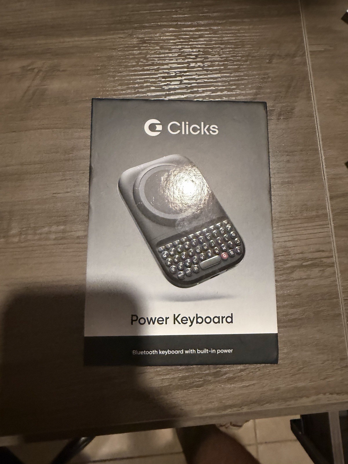 Clicks Power Keyboard - Black - New In Sealed Box