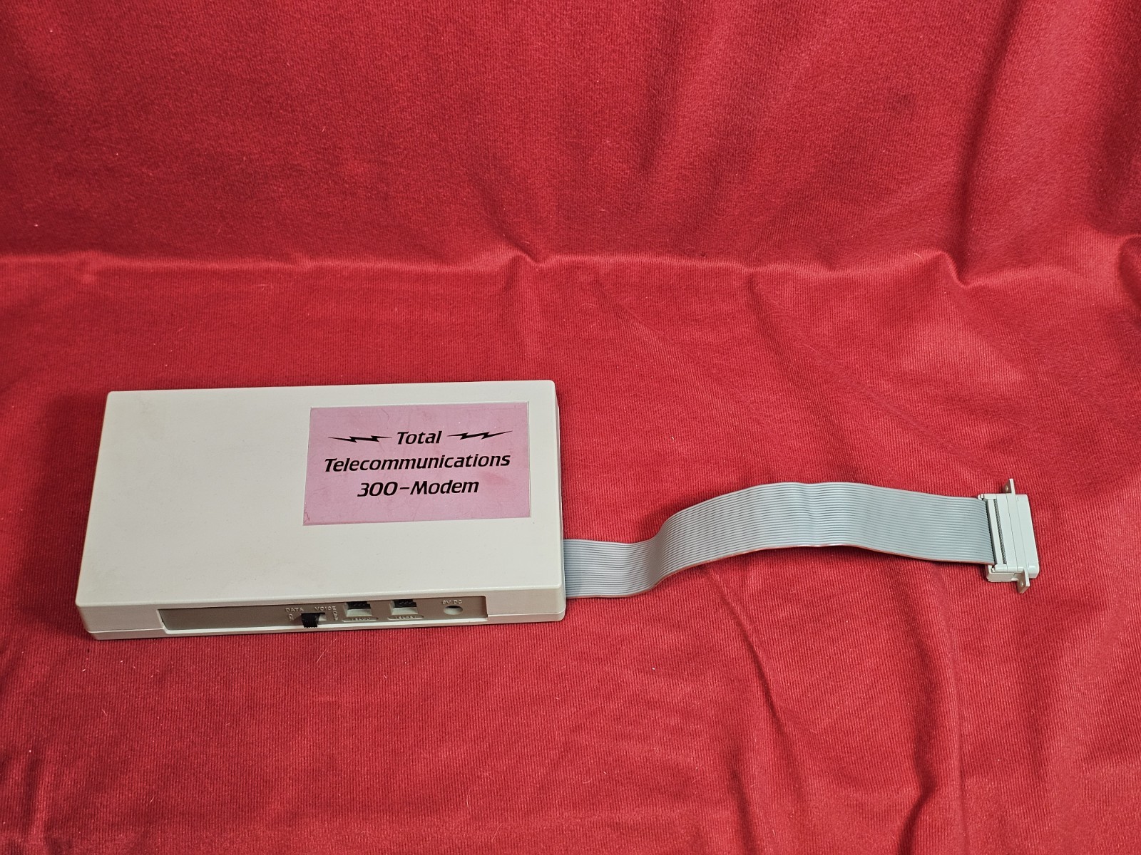 Vintage Retro Total Telecommunications 300 Modem 