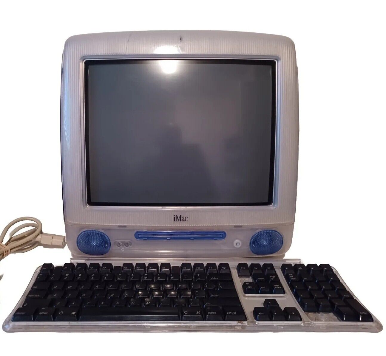 VTG iMAC ~ Apple M5521 350 MHz PowerPC w/ Keyboard Tested Works ✨️