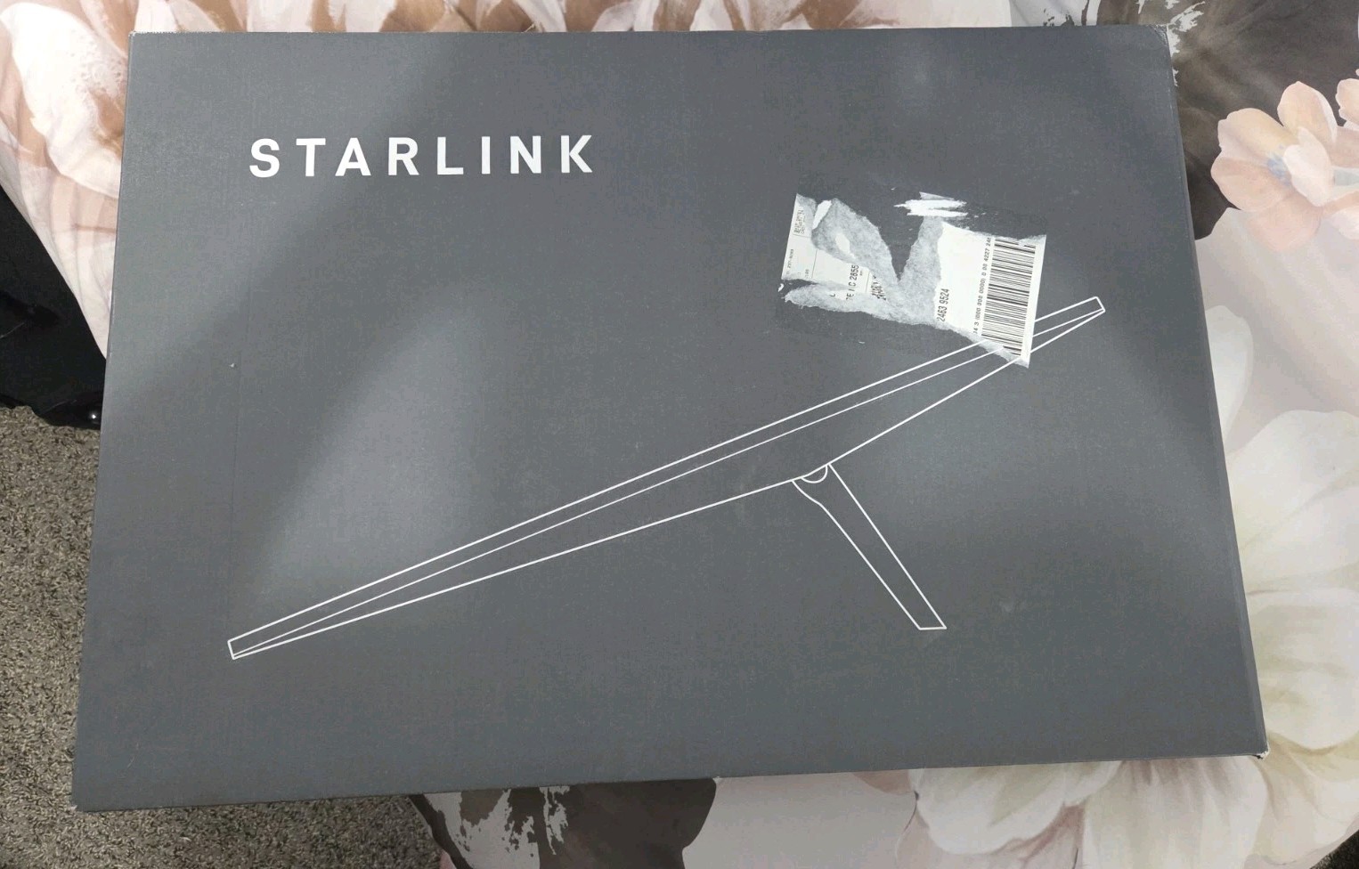 SPACEX STARLINK STANDARD 3RD GEN KIT WITH LIGOWAVE 5GHz WIRELESS BRIDGE KIT. 