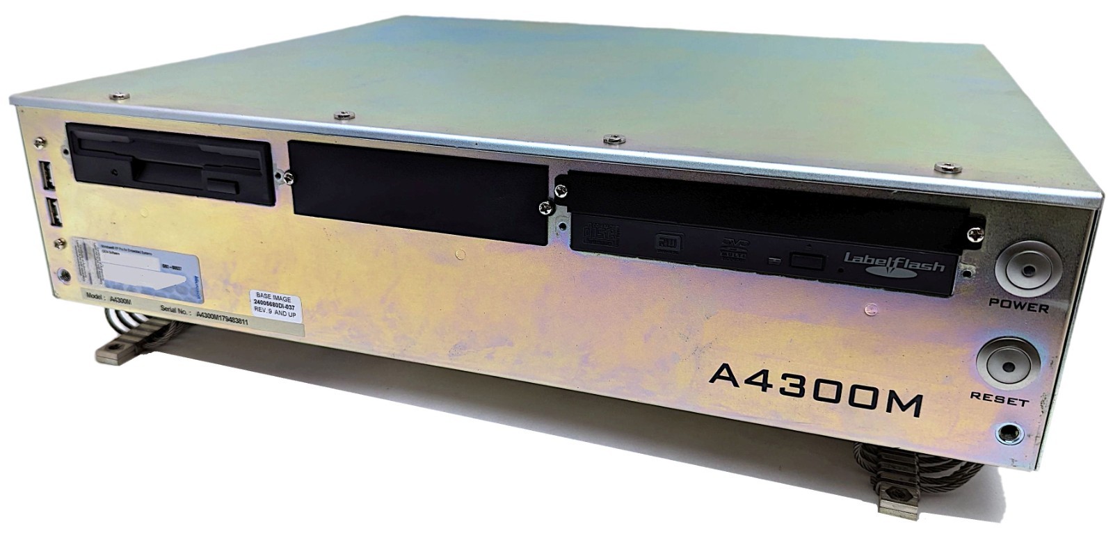 Data Respons A4300M Rugged Industrial PC iBASE MB886F-R ISA PCI SCSI P4 No OS