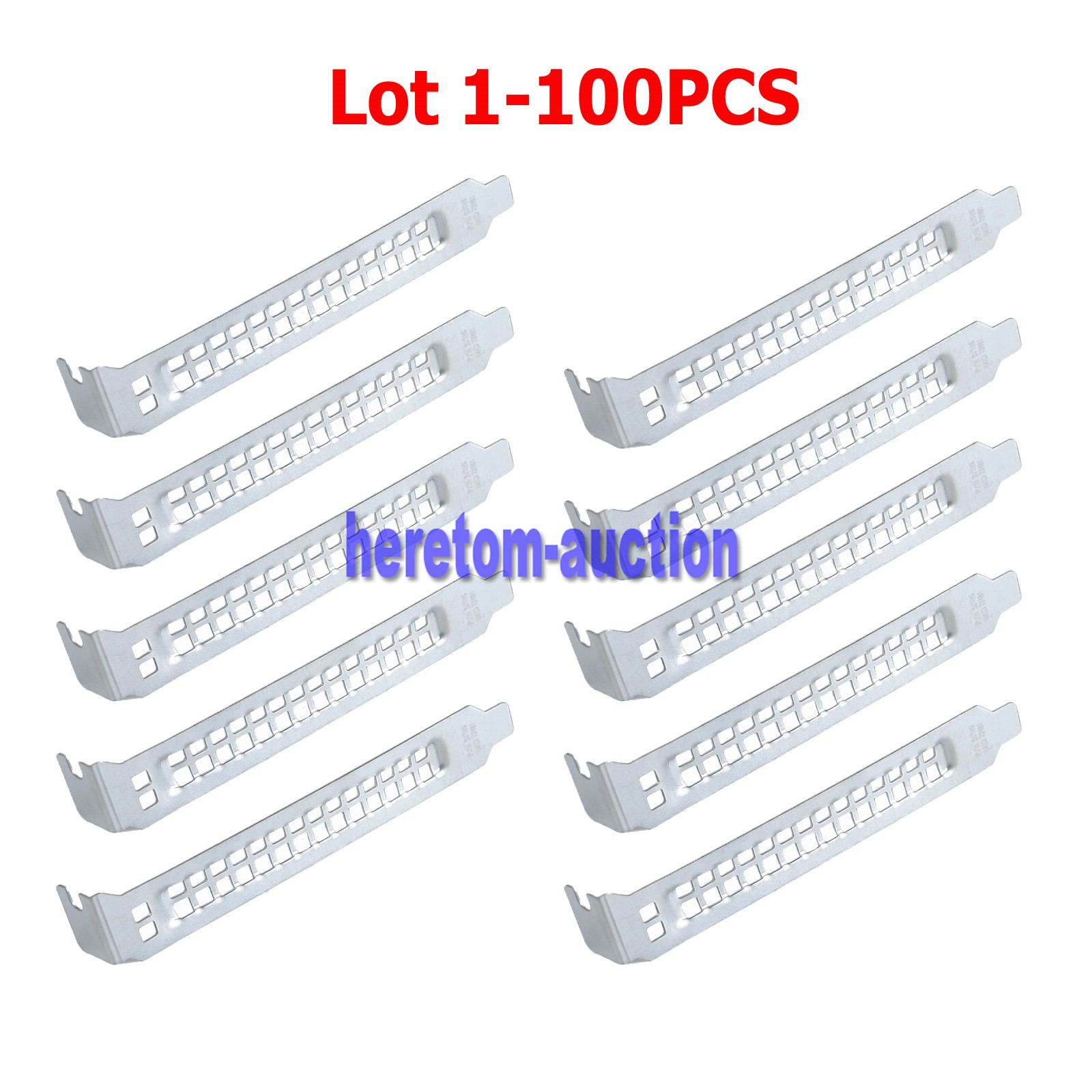 Lot Dell PLT BLNK PCI MET R540 R640 VENTED LF 14G Plate Cover Filler Blank 3WTR9