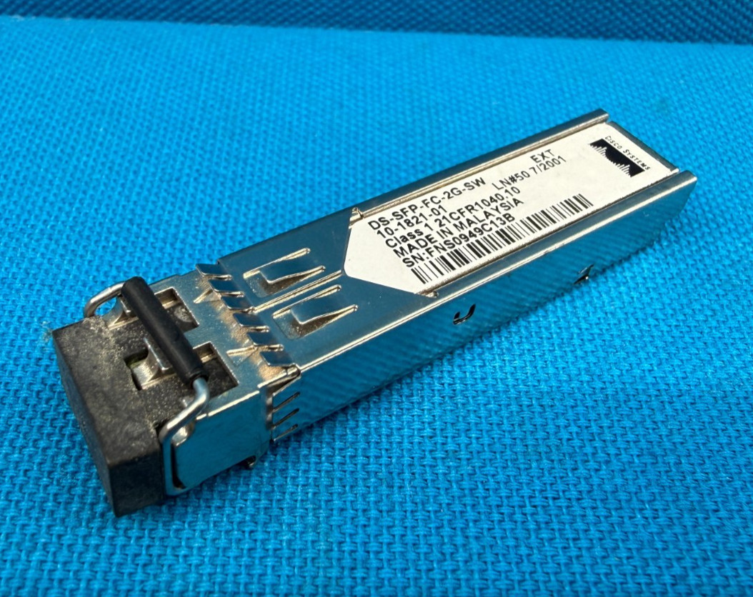 Cisco Systems DS-SFP-FC-2G-SW 2G Fibre Channel Optical Transceiver Module