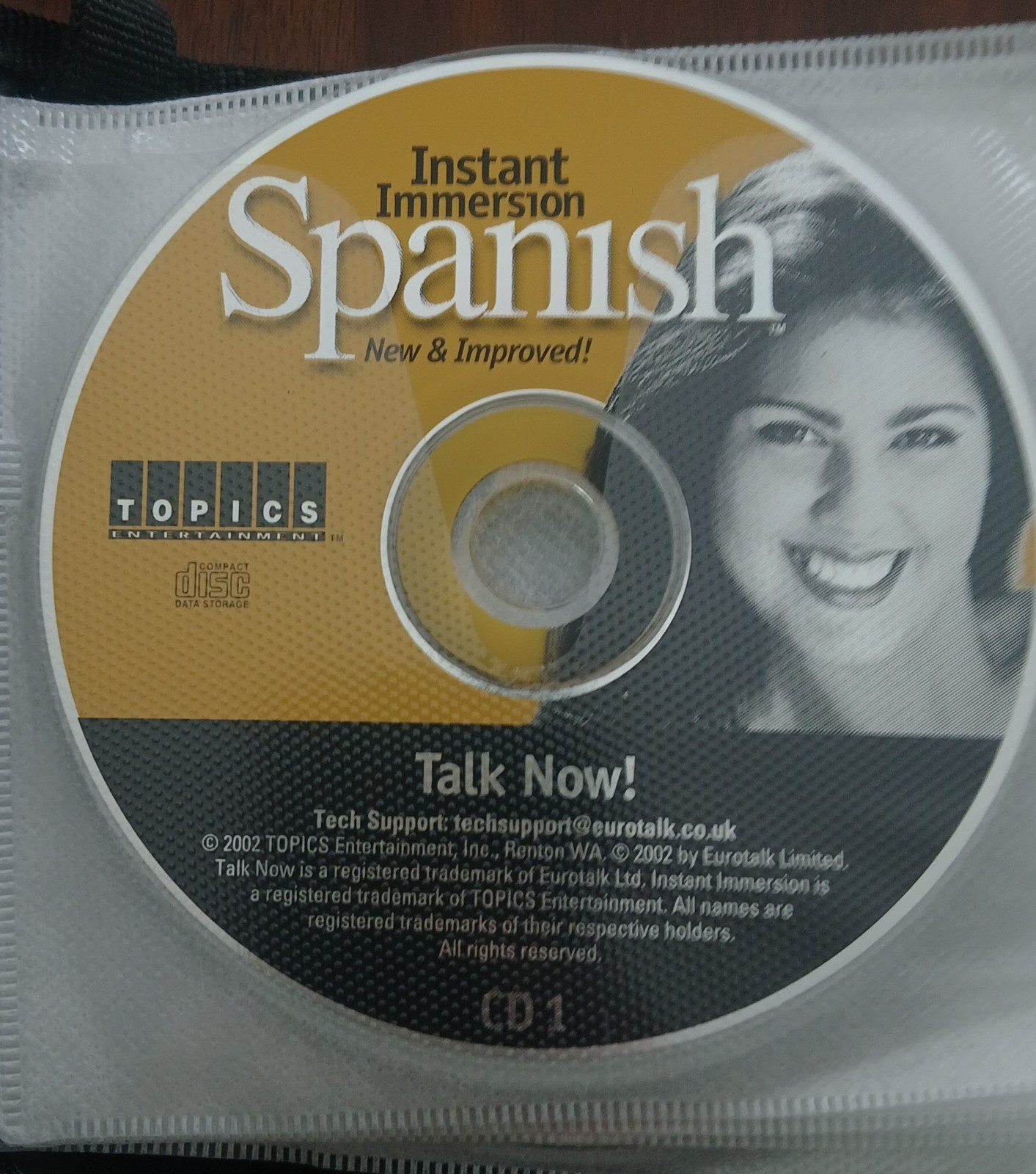 Instant Immersion Spanish Talk Now CD-ROM Laptop PC Mac Software 2002 Topics