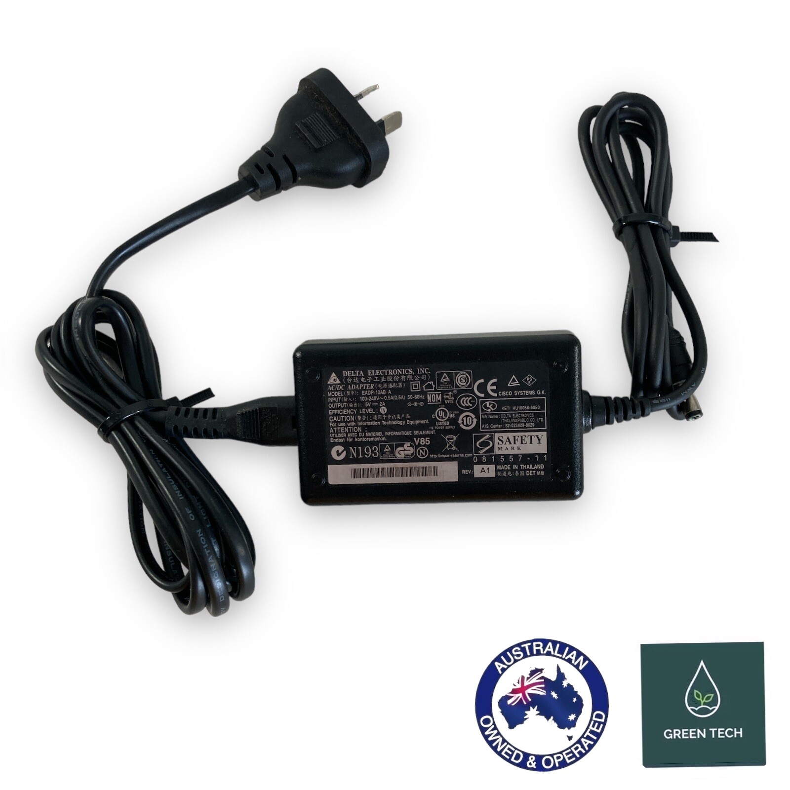 Delta Electronic EADP-10AB A 10W 5V 2A AC Power Adapter 