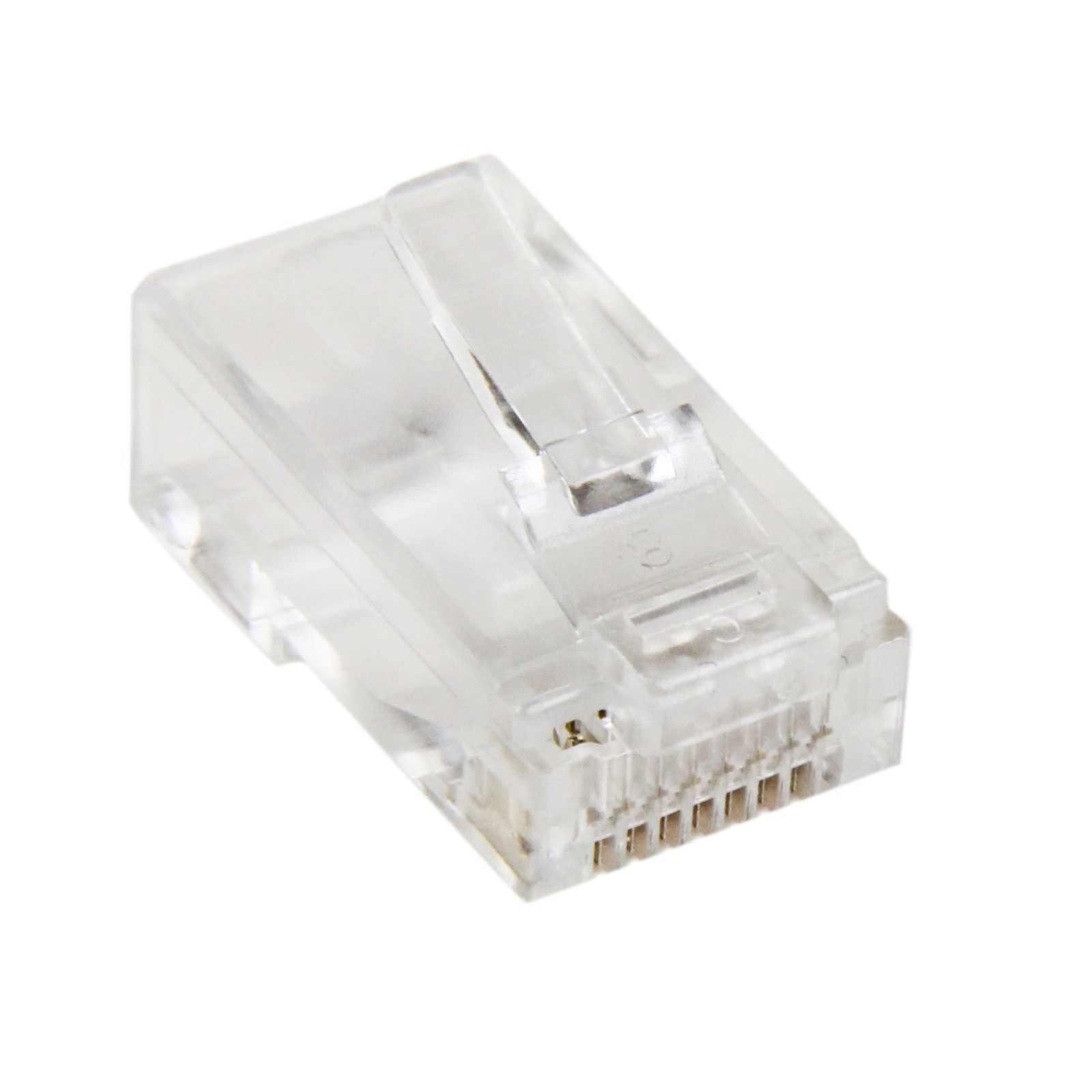 StarTech.com Cat5e RJ45 Stranded Modular Plug Connector - 50 Pkg - Bulk Cat 5e P