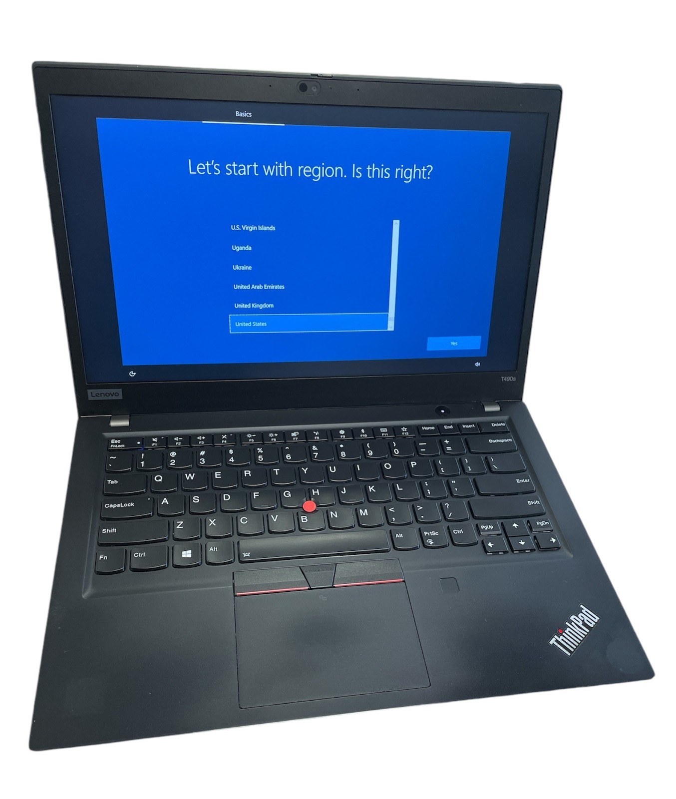 Lenovo ThinkPad T490s Core i7-8665U 32GB RAM 256GB NVMe Windows 11 Pro No AC