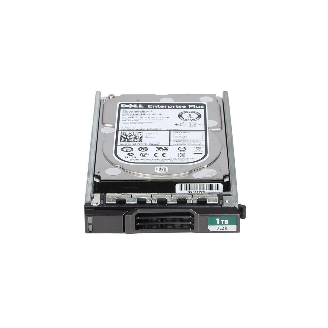 VXTPX DELL Compellent 1TB 6Gb/s 7.2K 2.5'' SAS HDD w/ tray ST91000640SS 0VXTPX
