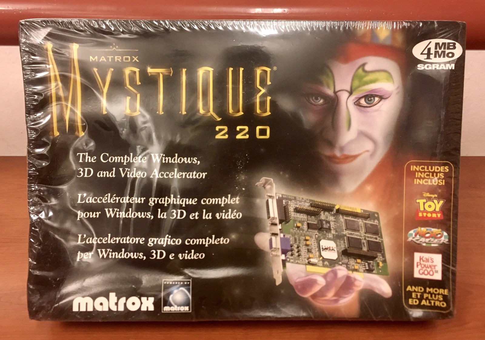 MATROX MYSTIQUE 220 SEALED Last One Sealed