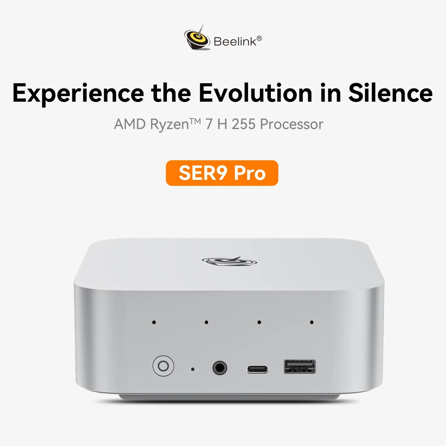 Beelink SER9 Pro Mini PC AMD Ryzen 7 H 255 , 32GB LPDDR5X 6400mhz 1 TB NVMe SSD