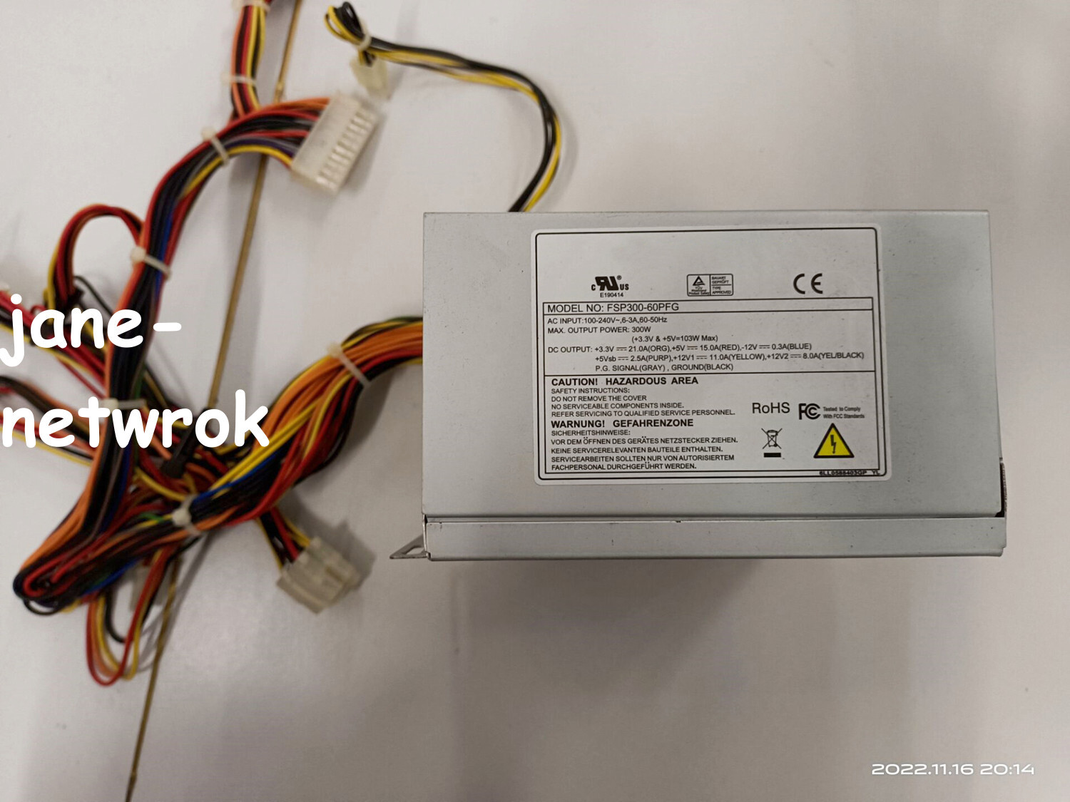1pcs 100% test FSP300-60PFG Fast Shipping By FedEx or DHL