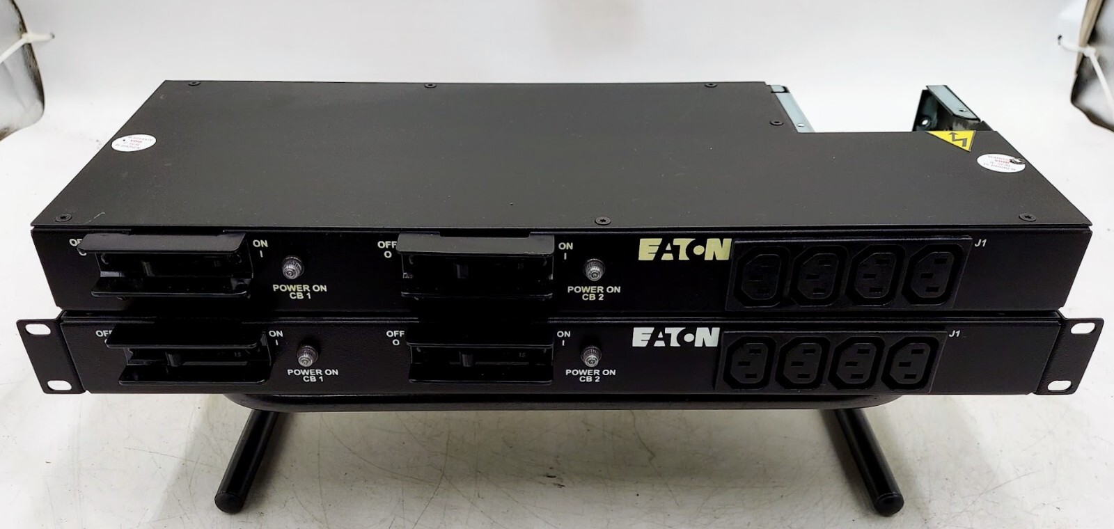 LOT OF 2 Eaton TPC2105-2 Rack PDU 1U Hardwired