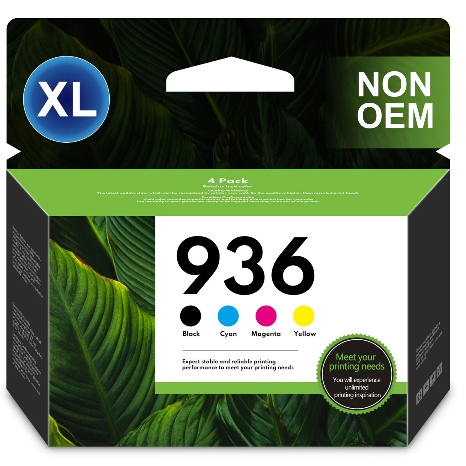 936 4PK Ink Cartridge Compatible for Pro 9110 9120 9130 9730 9110b 9120b 9130b