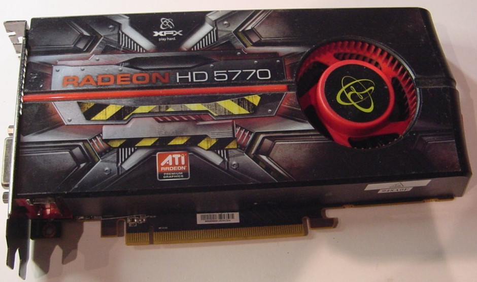 XFX RADEON HD 5770 850M 1GB DDR5 DP HDMI DUAL DVI - GRAPHICS VIDEO CARD