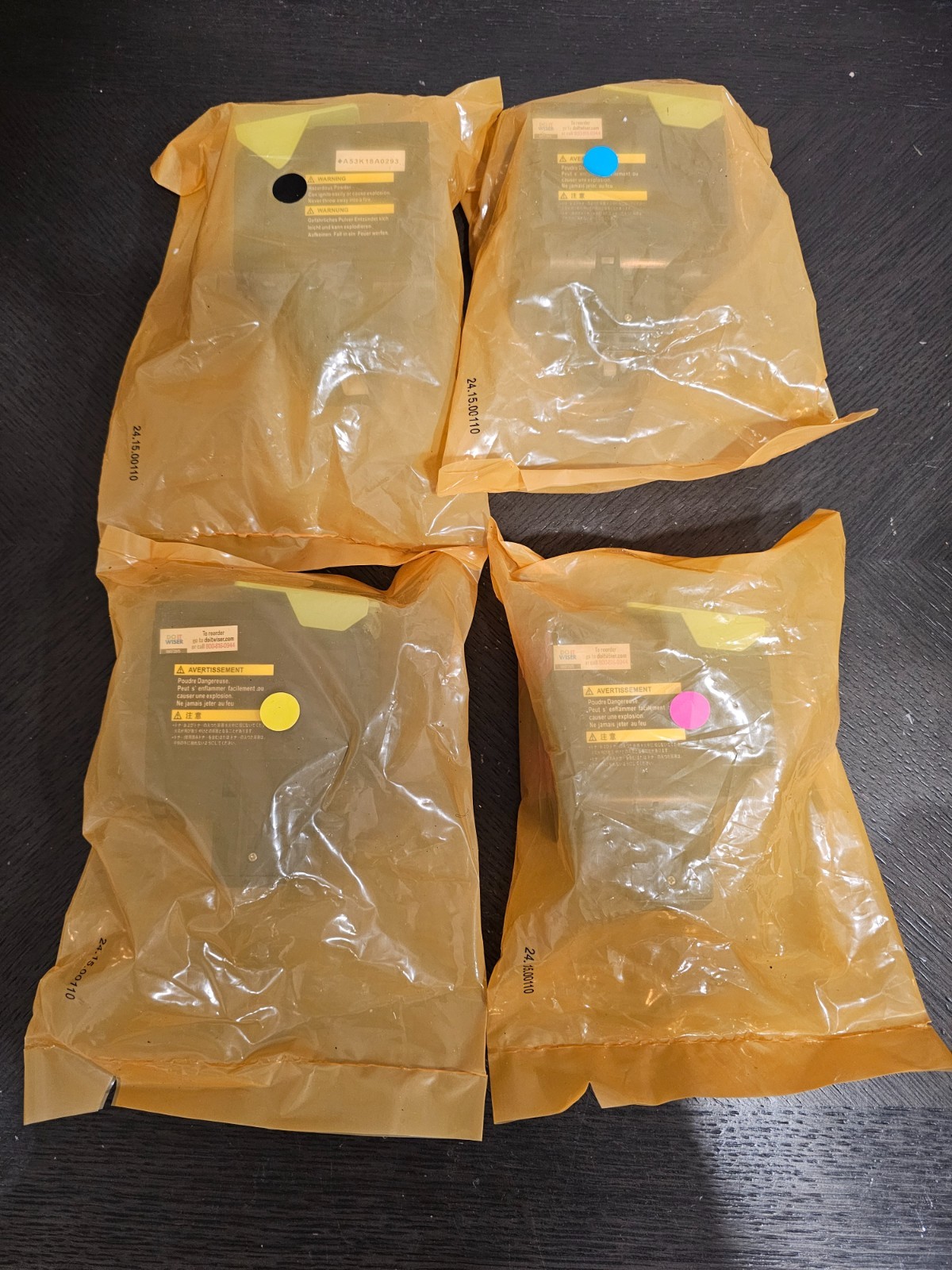 4Pk TCT For Lexmark 701H CS310 CS410 CS510 BCMY Premium Compatible Toner
