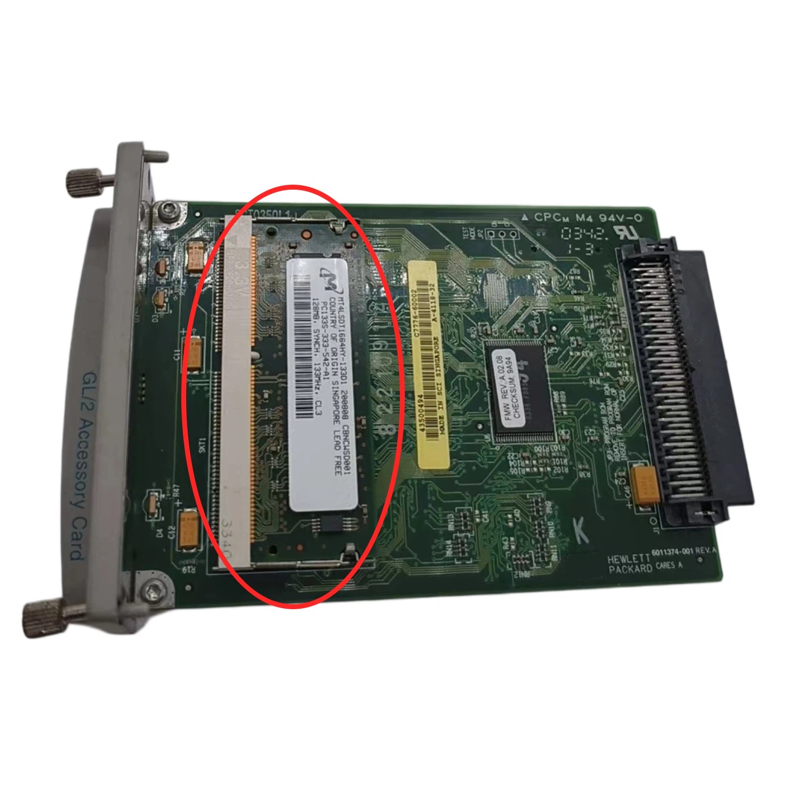 GL/2 RTL Formatter Board C7776-60002 Fits For HP DesignJet 800 500 800PS