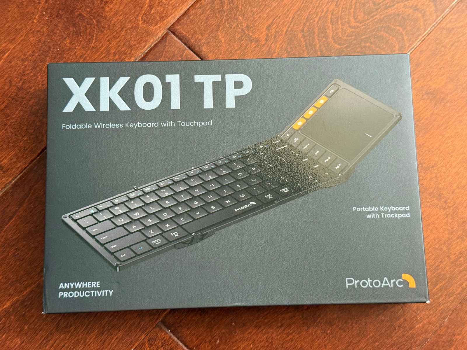ProtoArc XK01 TP Portable Folding Keyboard Bluetooth with Touchpad
