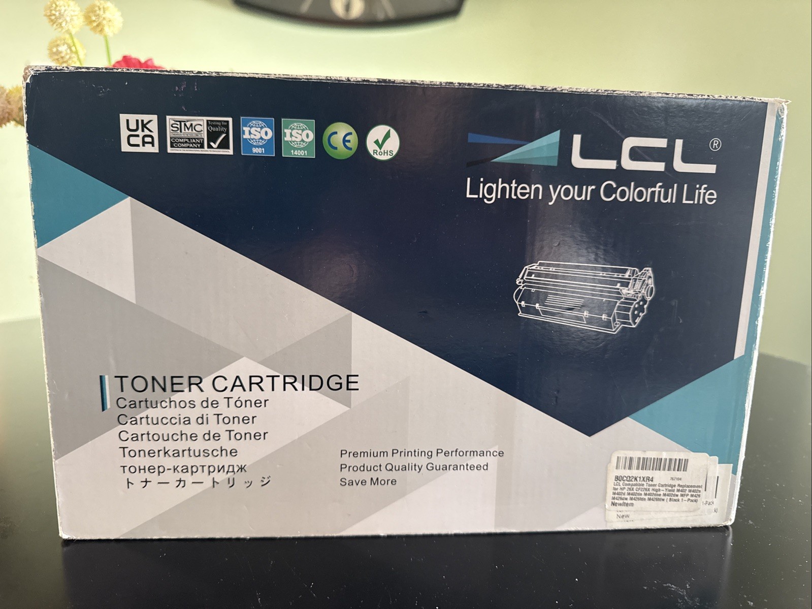 LCL Black Toner Cartridge REPLACEMENT LCL-CE250A 7K New
