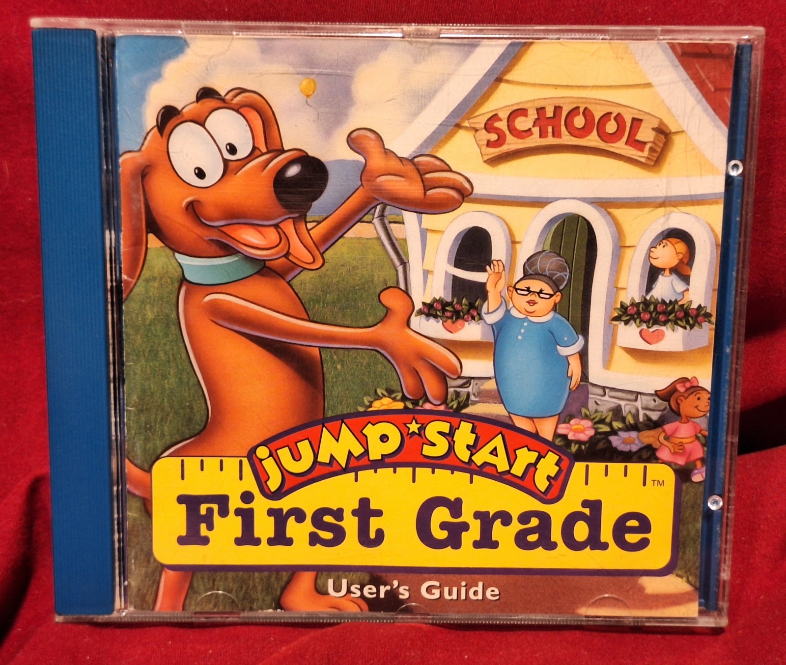 JumpStart First Grade PC Mac CD-ROM 1995  User Guide Knowledge Adventure Vintage