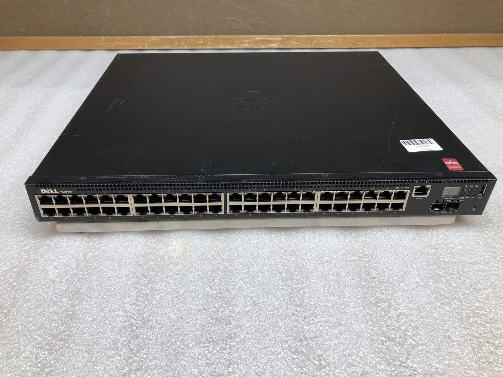 Dell N2048P 48-Port Gigabit PoE+ Ethernet Network Switch 2x SFP+ 10Gbe