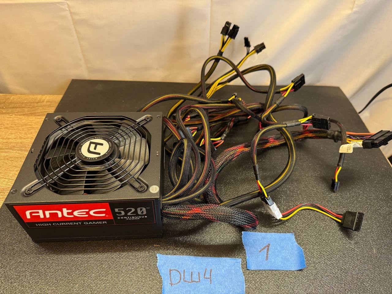 Antec High Current Gamer HCG-520 520W 80+ Bronze ATX Power Supply – Untested