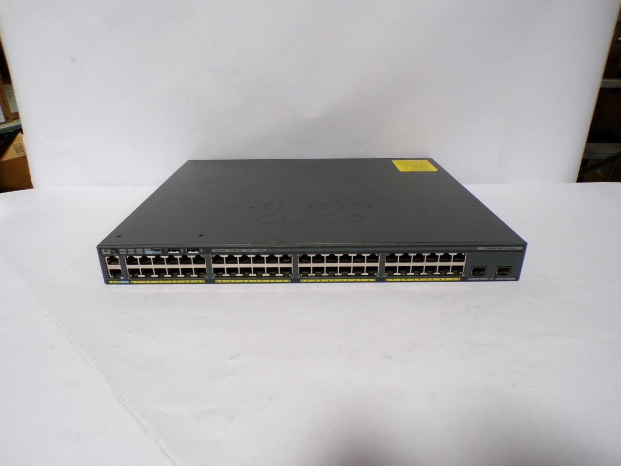 Cisco Catalyst WS-C2960X-48FPD-L 48 Port GigE PoE+ Network Switch C2960X-Stack