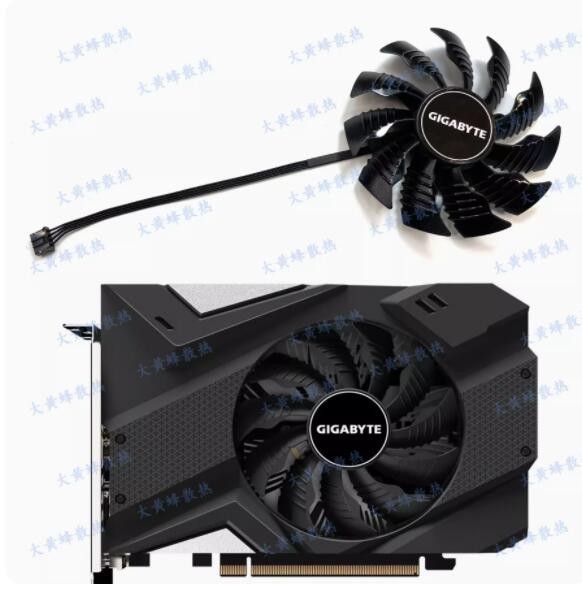 For Gigabyte RTX2060 2070 GTX1660 1660S 1660ti MINI ITX Graphics Card Cool Fan