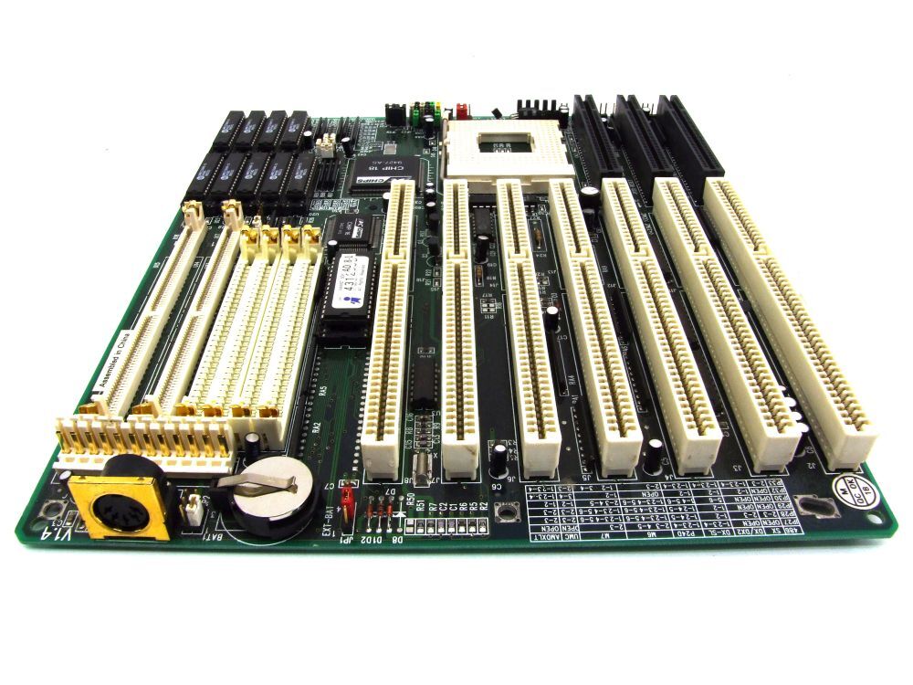 First International Computer FIC 80486 Motherboard Socket3 Motherboard 256KB Cache