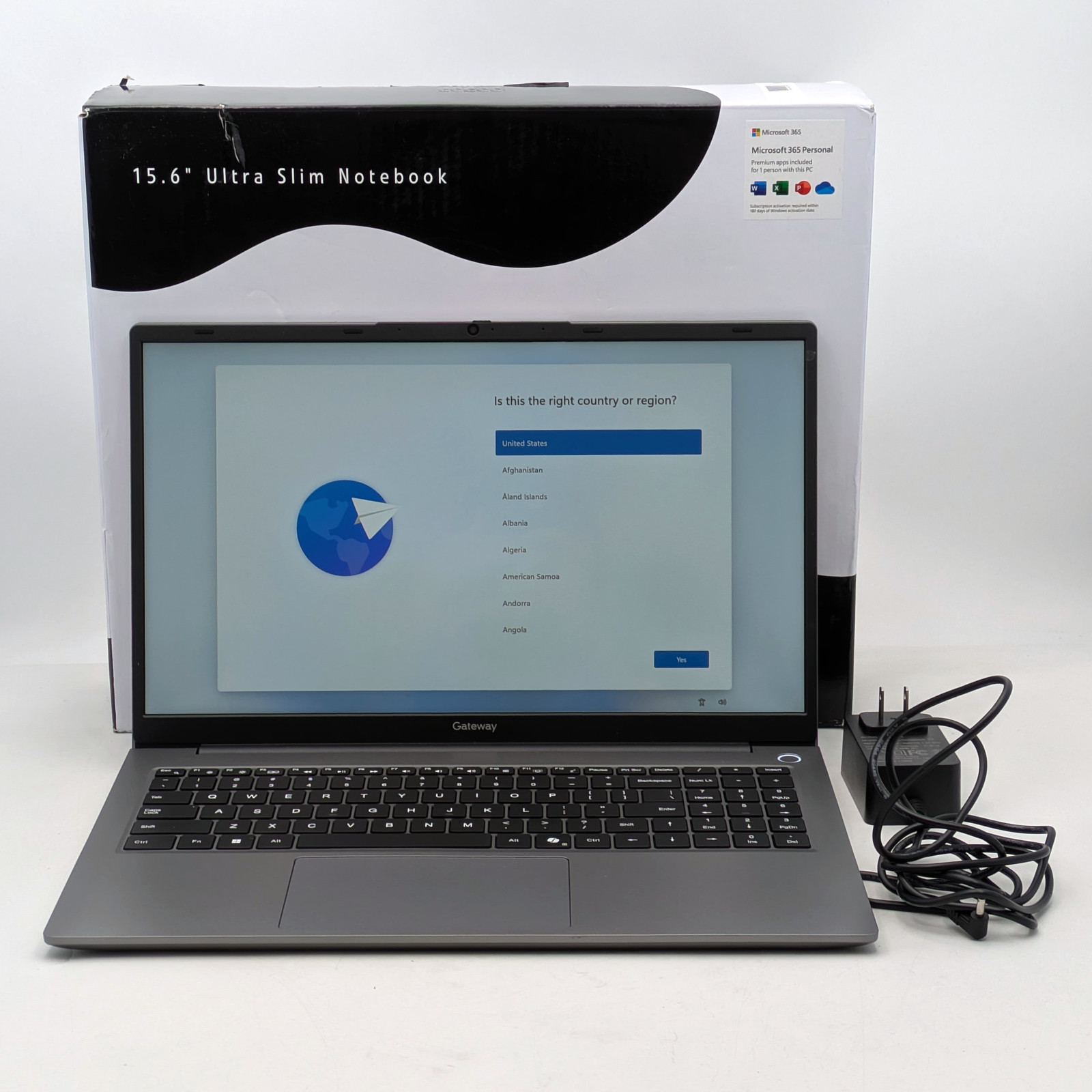 Gateway Ultra Slim 15.6" Laptop N100 4GB DDR5 128GB SSD Windows 11 Home