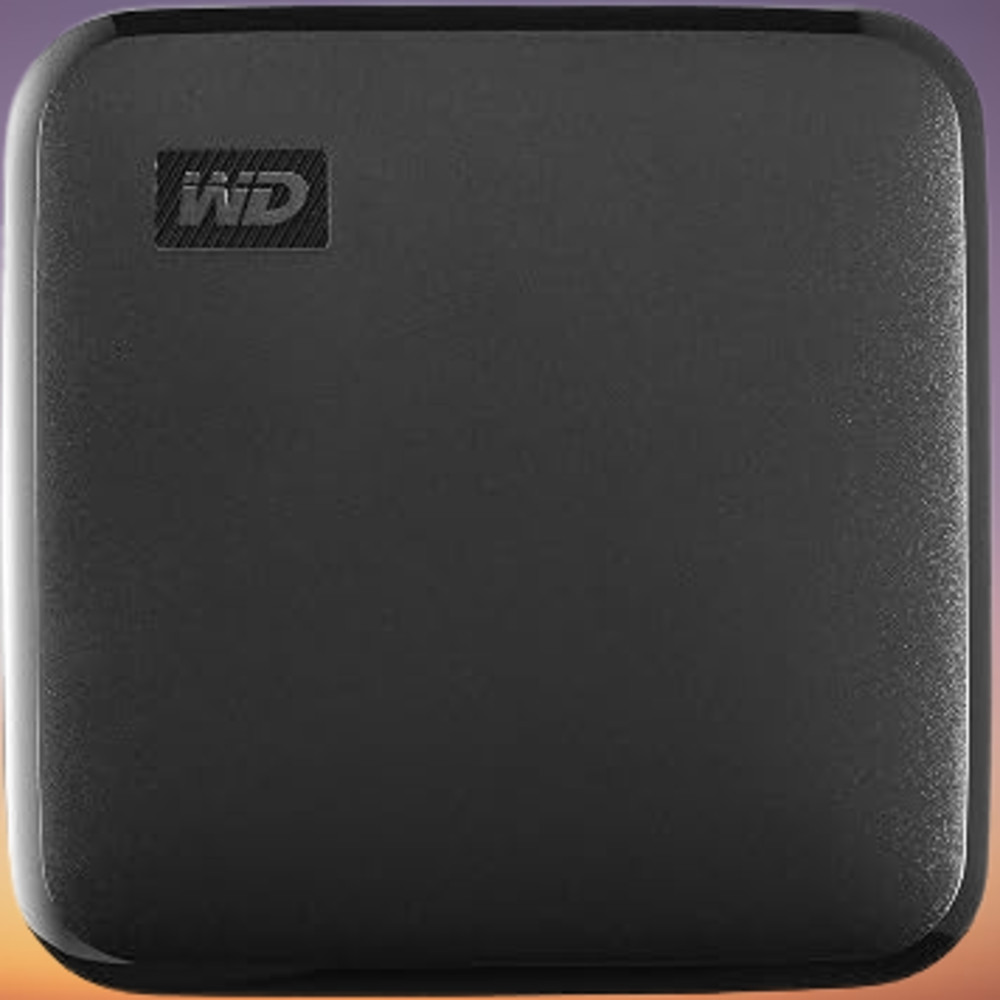 WD 1TB Elements SE Portable SSD USB 3.0 PC/Mac WDBAYN0010BBK-WESN Black