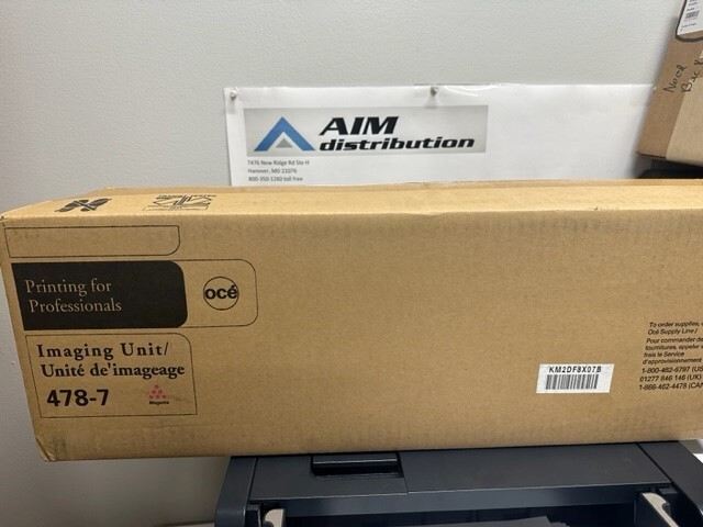 Oce Imaging Unit 478-7 Magenta for CM3522 Brand New Oem Magenta