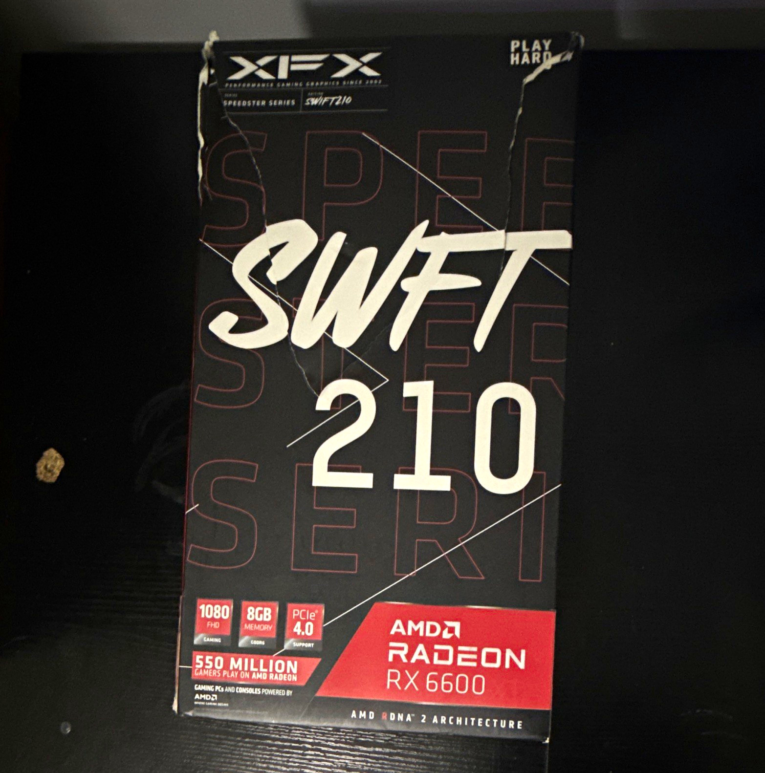 XFX Speedster SWFT 210 AMD Radeon RX 6600 8GB PCIe 4.0 Fan/Heatsink