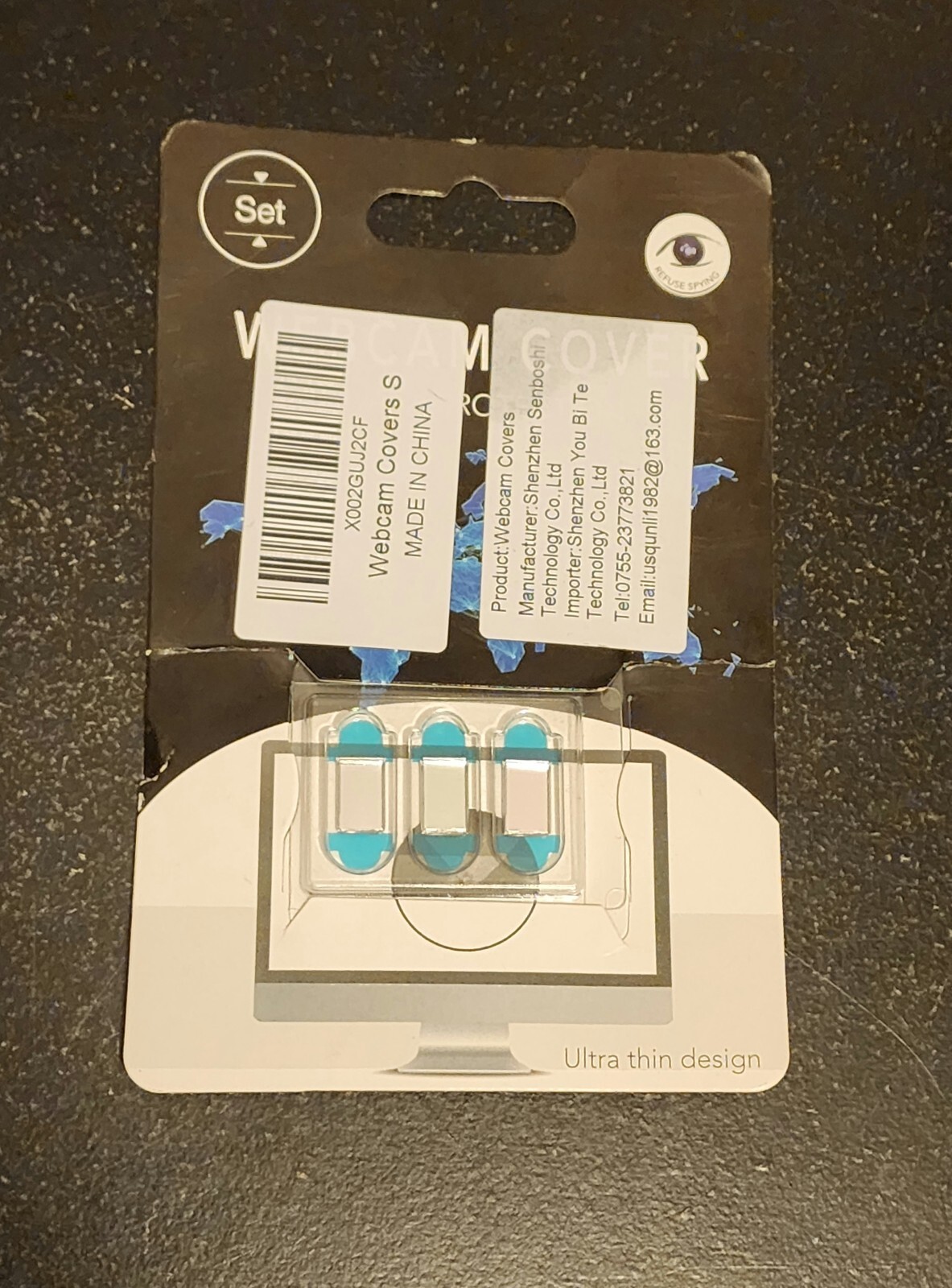 Webcam Covers S 3pc.