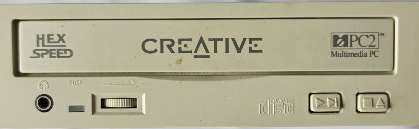 Vintage Creative CD620E 6X IDE CD-ROM Drive 1995 PC2 Multimedia Untested