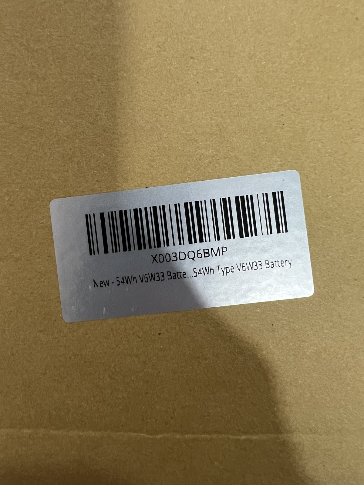 BOWEIRUI V6W33 Laptop Battery 54Wh Replacement New