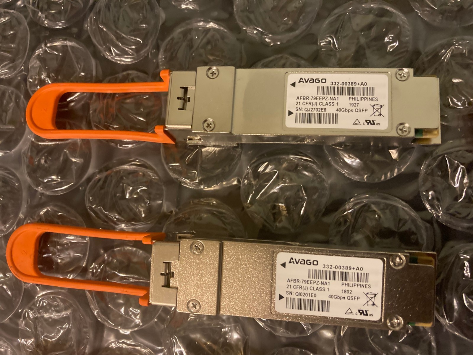 Avago AFBR-79EEPZ-NA1 Transceiver - 40 GbE QSFP 332-00389+A0