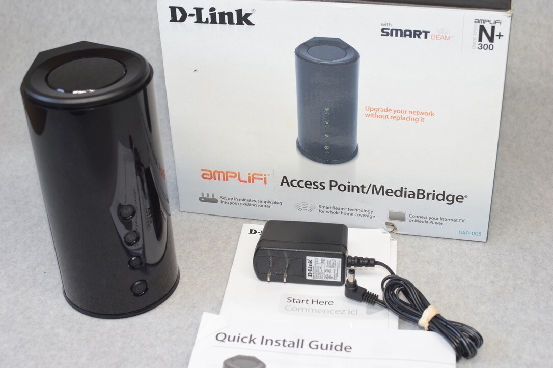 D-Link Amplifi Access Point/MediaBridge WiFi Booster DAP-1525