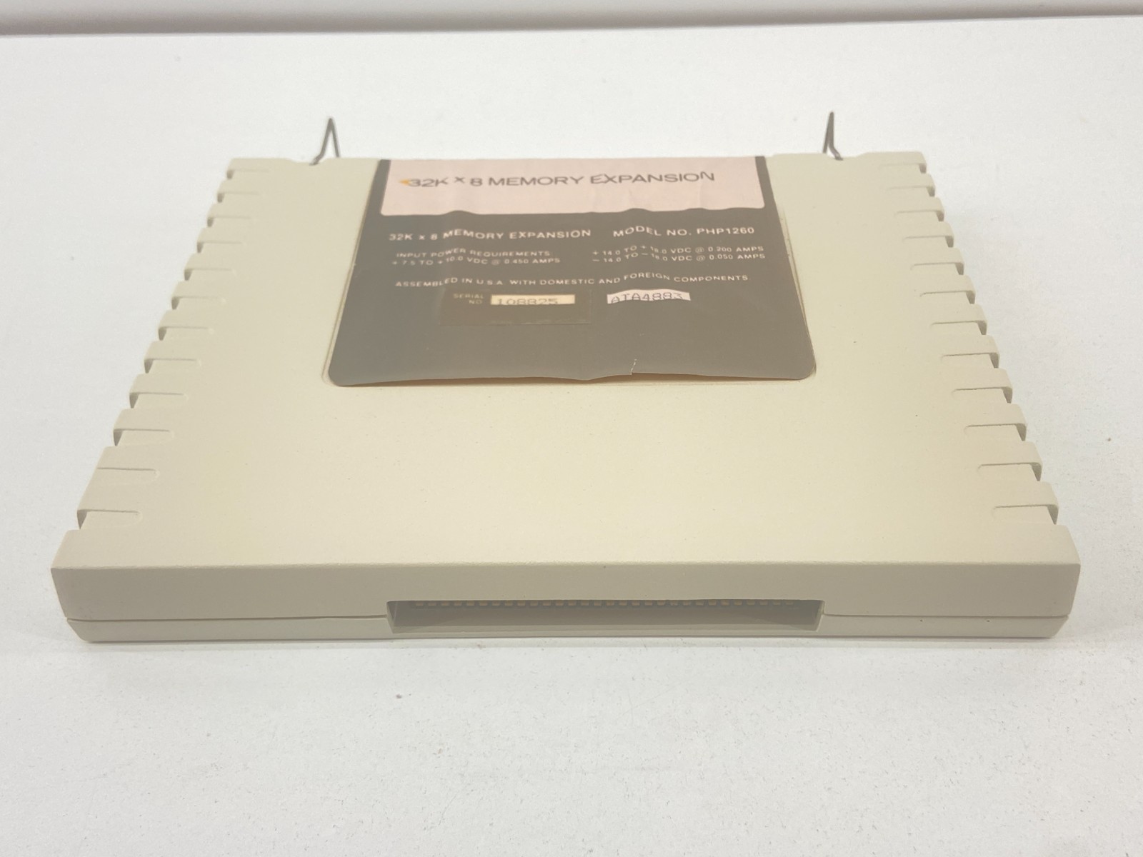 Texas Instruments TI-99/4A 32K x 8 Memory Expansion Card PHP1260